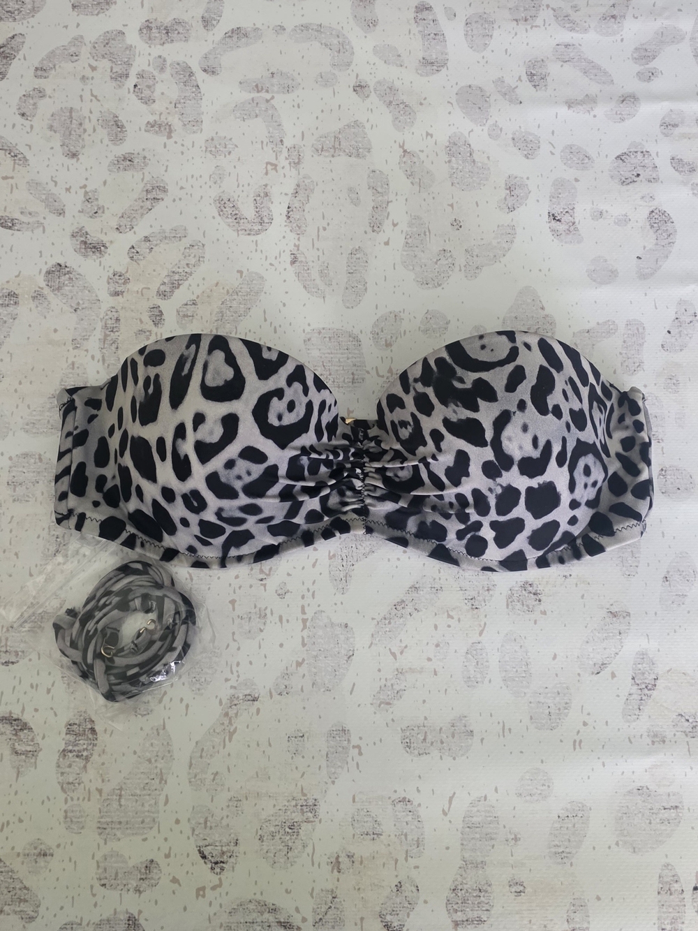 Strapless Leopard Print Bikini Top - Victoria's Secret
